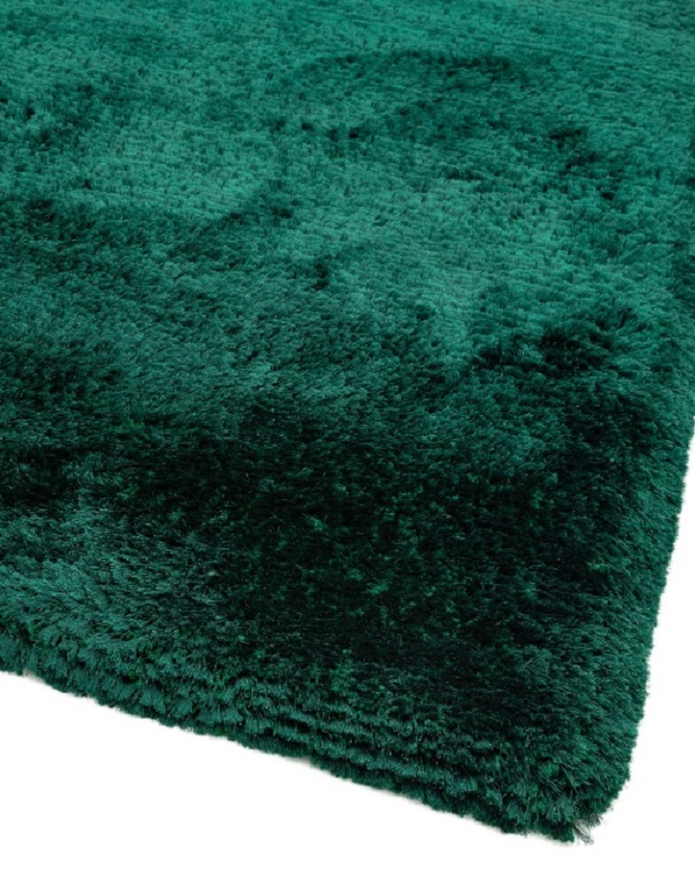 Buy Plush Emerald Green Rug Online in London, UK Denelli Italia
