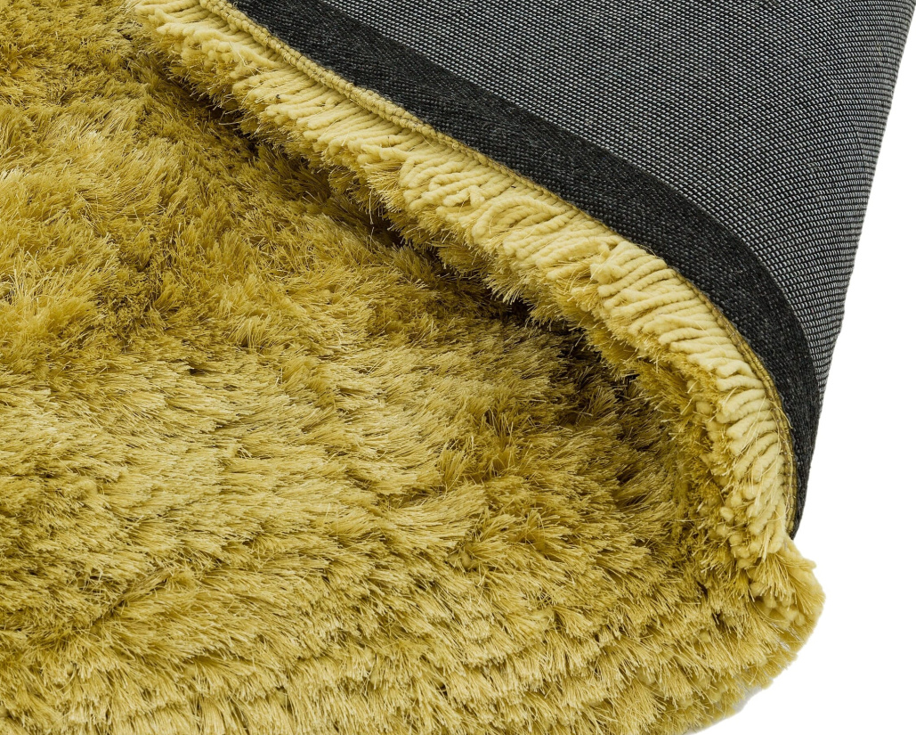 Buy Plush Yellow Rug Online in London, UK Denelli Italia