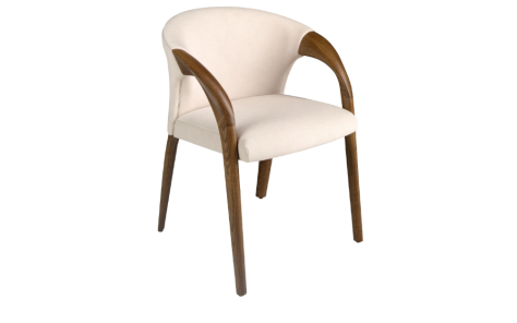 Saint Dining Chair - Walnut Legs