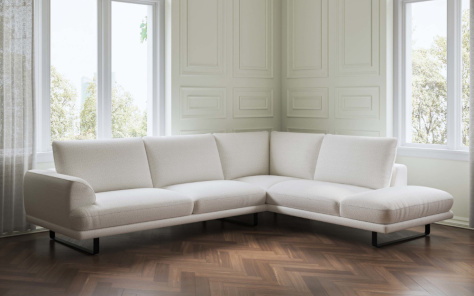 Vibe Fabric Corner Sofa