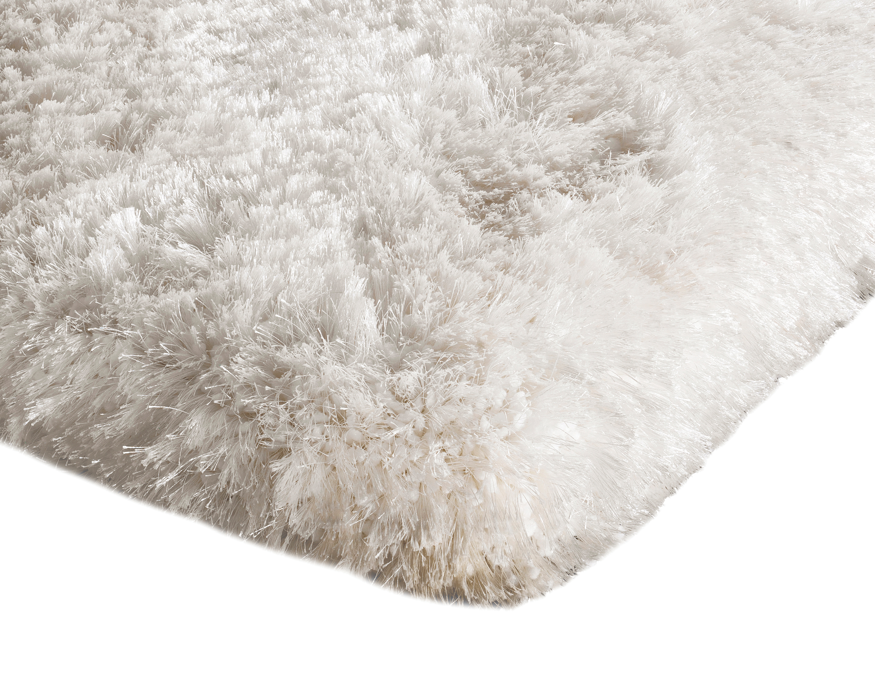 Buy Plush White Rug Online in London, UK Denelli Italia